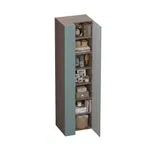 Шкаф переходный с подсветкой, фасады в эмали LE232 L/R