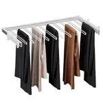 BELLE  Вешалка для брюк, 900 мм, цвет белый, BE90TRWH