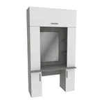 Стол туалетный с секцией и зеркалом LG-404.44