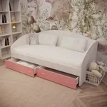 Кровать односпальная с ящиками P902N, 90x190