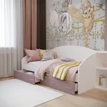 Кровать односпальная с ящиками P902N, 90x190