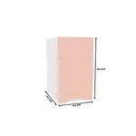 Антресоль однодверная, фасады в эмали LE327.44