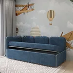Мягкая кровать-диван ЗУМА L/R с подъемным механизмом, 90x190