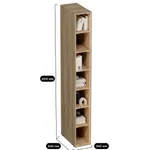 Стеллаж открытый глубокий L233.60 с подсветкой