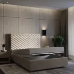 Кровать двуспальная мягкая САРА  с подъемным механизмом, 140x200