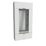 Секция с зеркалом и полками с подсветкой LG408