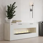 Тумба ТВ напольная с электрокамином L551.350