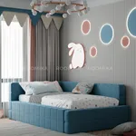 Кровать полутороспальная мягкая с ортопедической решеткой КВАДРО-П, 120х200