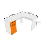 Стол угловой разносторонний L714 L/R