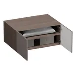 Антресоль на шкафы, фрезерованные фасады в эмали LE461.61