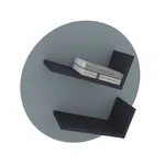 Полка навесная L128