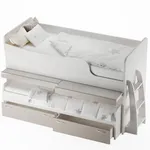 Кровать выдвижная P903, 90x200