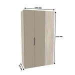 Шкаф со складными дверьми и фальш панелью L206 L/R