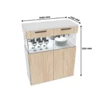 Винный шкаф с подсветкой L200