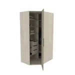 Шкаф угловой L209.60 L/R