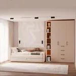 Шкаф трехдверный с ящиками глубокий L203.60