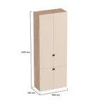 Шкаф книжный L214