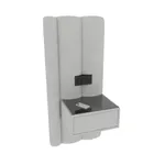 Тумба прикроватная с мягкой панелью ХИЛТОН