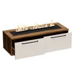 Тумба ТВ напольная с электрокамином L548.451