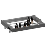 ALFA Выдвижная обувница в базу 700 мм, FRM5804.664.01