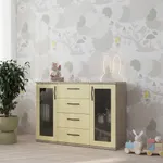 Комод со стеклянными полками P707.1