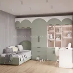 Кровать односпальная мягкая БАББЛ с подъемным механизмом