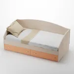 Кровать односпальная с ящиками P902N, 90x190