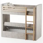 Кровать мягкая двухъярусная ДУО L/R