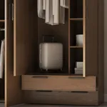 Шкафная группа, фасады наутральный шпон Lazio 98