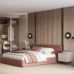 Спальня с контрасной кроватью №6