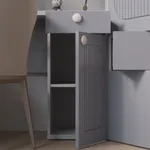 Шкафная группа Lazio фрезерованные фасады в эмали 61