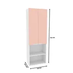 Стеллаж настольный, фасады в эмали LE332