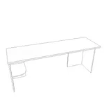 Столешница прямая E713