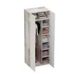 Шкаф 2 дверный, фасады в эмали LE-210.60-4