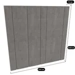 Мягкая стеновая панель Soft Wall 200.240