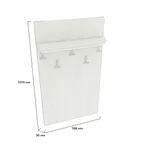 Вешалка настенная полка радиусная P177 L/R