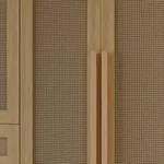 Шкафная группа, фасады натуральный ротанг Лацио 15