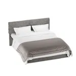 Кровать двуспальная мягкая KOLIBRI с подъемным механизмом, 140x200