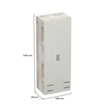 Шкаф двустворчатый с ящиками L211.60