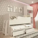 Кровать выдвижная P903, 90x200