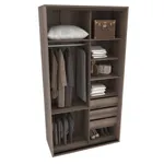 Шкаф-купе ХG146.60-1, профиль INTEGRO, фасад зеркало бронза