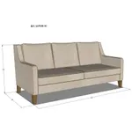 Диван ЛУТОН 3-х местный