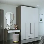 Шкаф 1 дверный широкий, фасады в эмали LE221.60-1