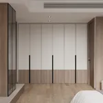 Спальня с просторной системой хранения №7