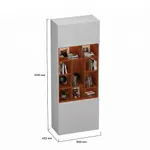 Шкаф книжный LG223.1