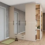 Шкаф двустворчатый с ящиками и с зеркалом L211.60Z