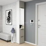 Шкаф завершающий с обувницей и зеркалом L250