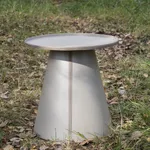 Столик журнальный SHT-CT61, цвет антрацит / серый