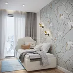 Кровать односпальная мягкая ОБЛАКО с подъемным механизмом, 90x190