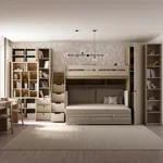 Шкаф книжный L223.1 с подсветкой